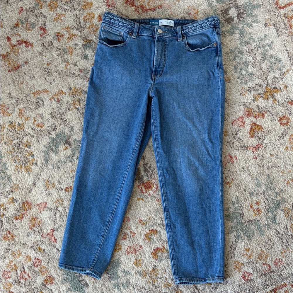 Old Navy Women's OG High Rise Straight Leg Jeans